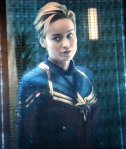 new hairstyle of endgame captain marvel